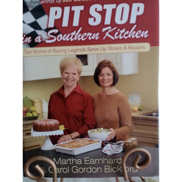 PIT STOP Southern Cookbook by Moms of Racing Legends Jeff Gordon & Earnhardt Jr - Picture 2 of 5